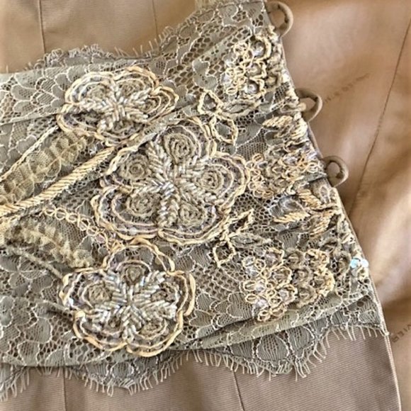 Javier Simorra Elegant, Sophisticated & Sparkly Designer Skirt Suit - Picture 12 of 16